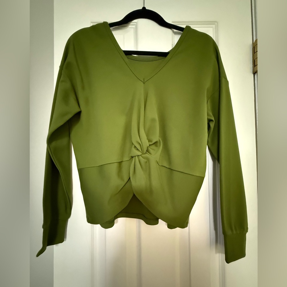 Cabi Turnaround tee  (Two-fer can wear either way)